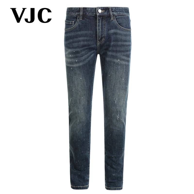 VJC/威杰思秋冬新款男装时尚休闲牛仔裤摩登百搭B23DO3422