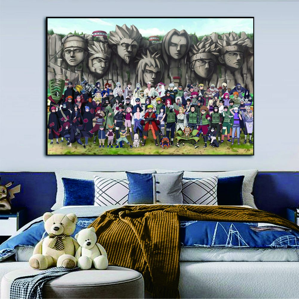 《火影合集》客厅卧室装饰画40.80 pvc  L54