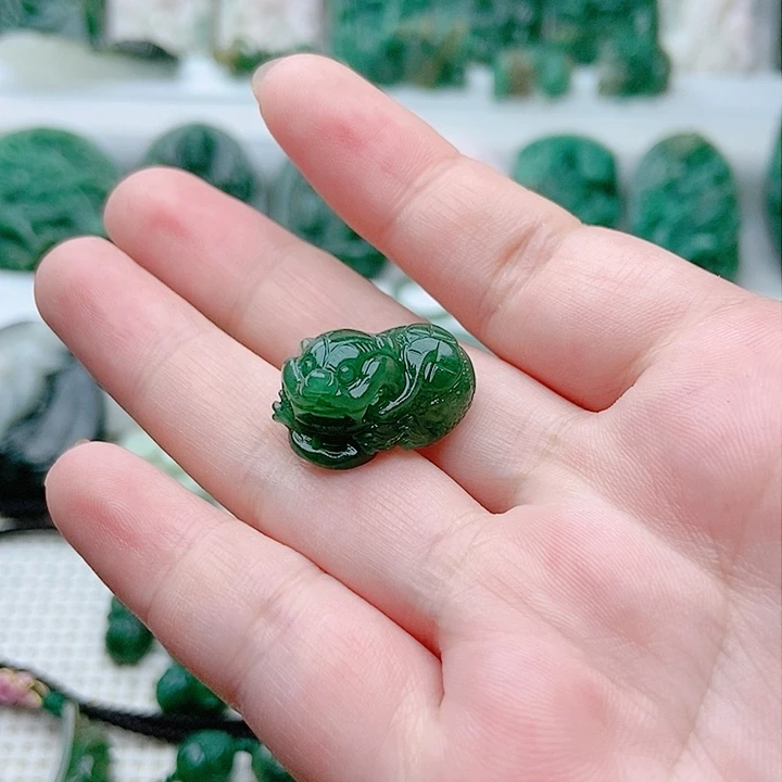独山玉挂件未镶嵌用****3