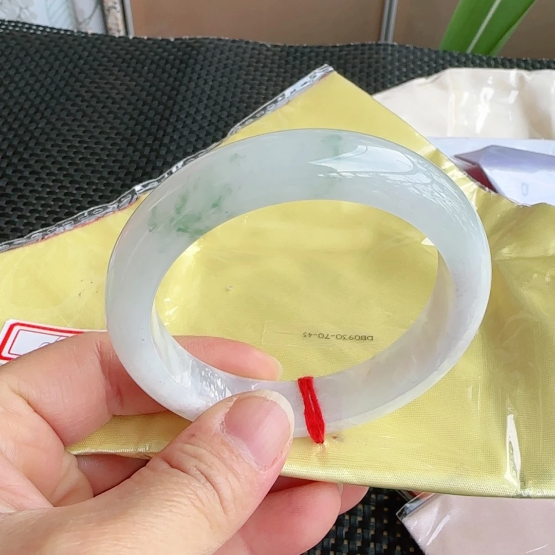 翡翠手镯未镶嵌54.3正圈手镯