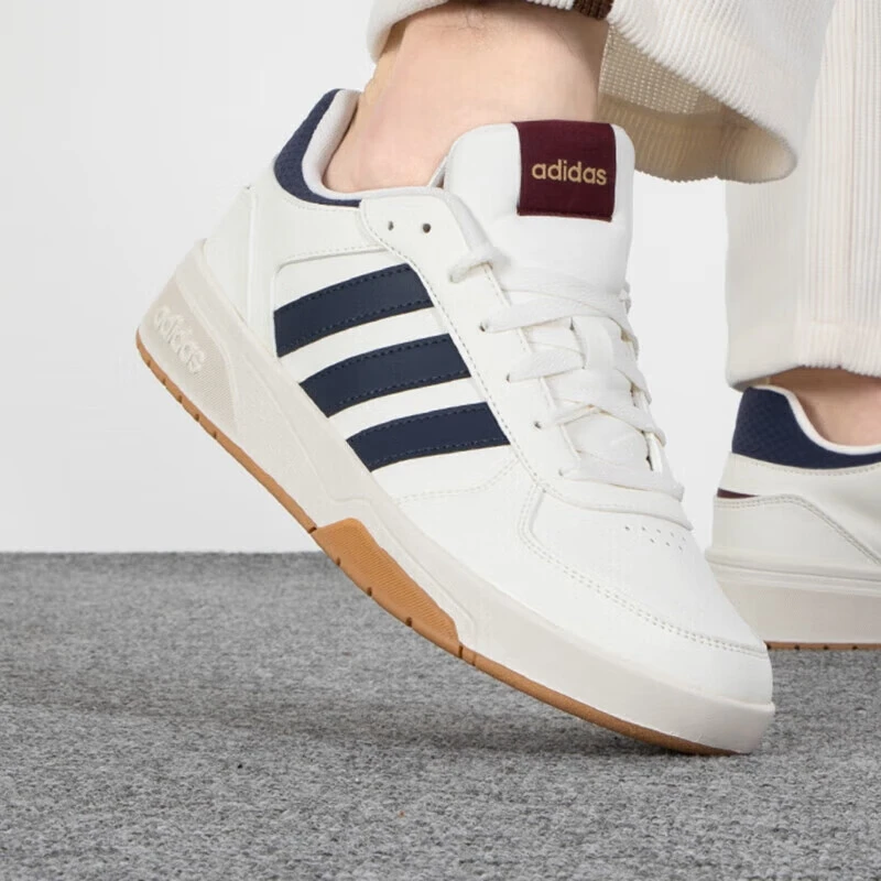 【有瑕疵】阿迪达斯Adidas Courtbeat 男子舒适运动休闲板鞋HQ1764