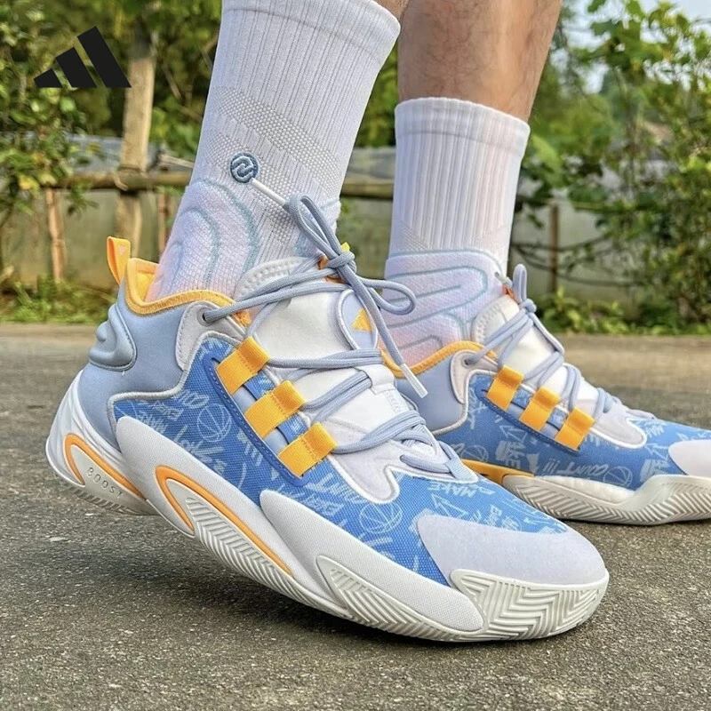 阿迪达斯Adidas男子BYW Select缓震舒适耐磨运动实战篮球鞋IF0469