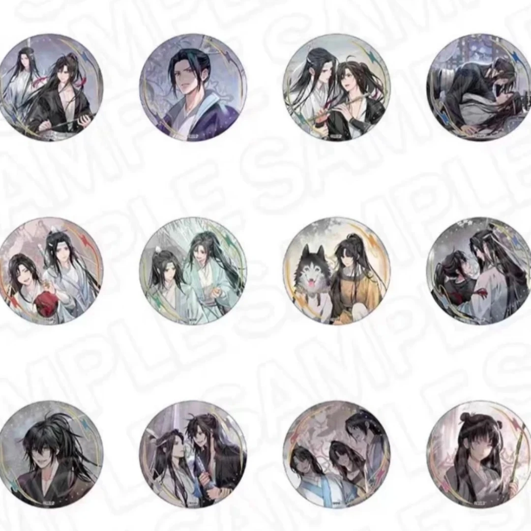 魔道祖师cake一弹复刻吧唧日谷徽章盲盒【代拆】