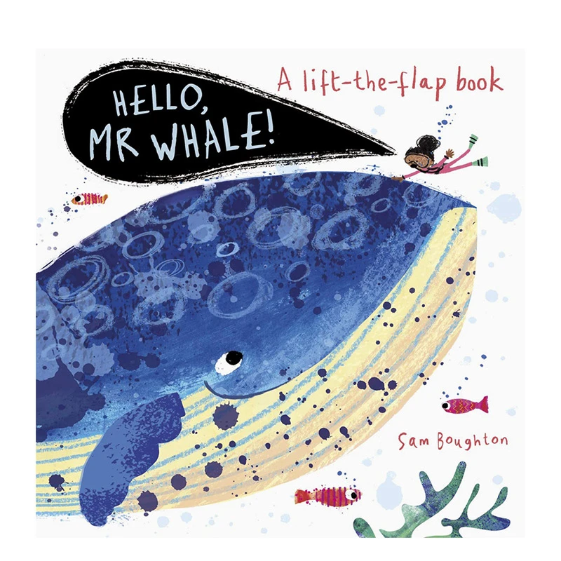 翰德图书 Hello, Mr Whale!，你好，鲸鱼先生！书籍进口原版