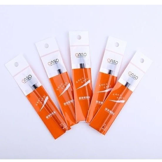 毕加索旗下优尚通用宝珠笔芯 0.5mm签字笔黑色螺旋黑笔芯油墨替芯