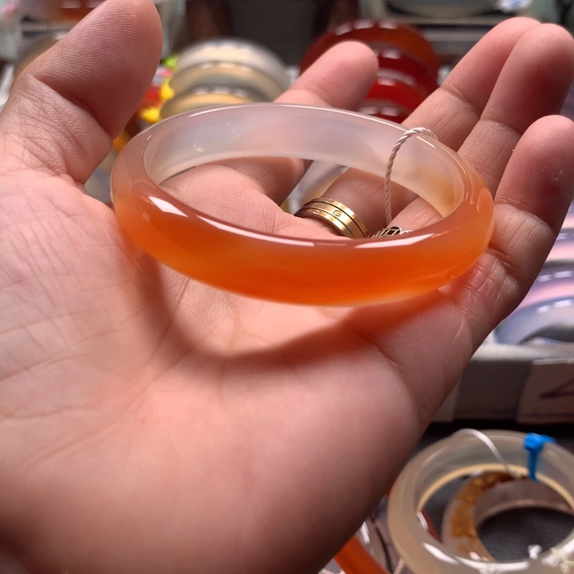 【闪购商品】玛瑙/玉髓手镯未镶嵌、*、