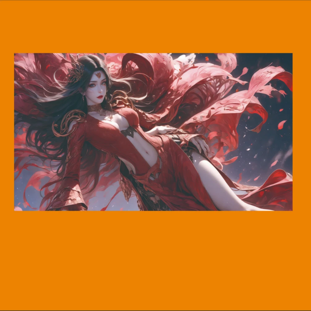 《女帝》现代家居动漫装饰画L-138-40*80