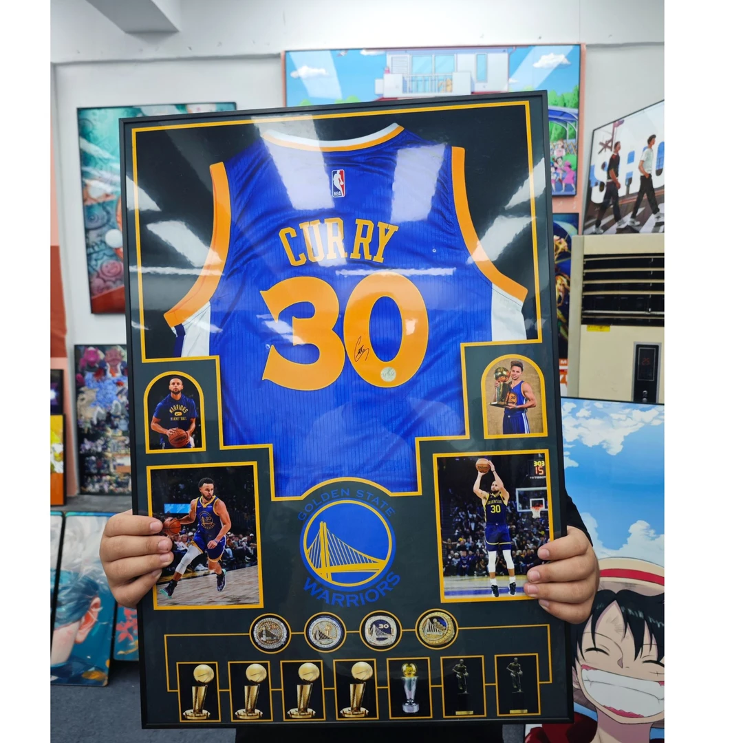 《库里球衣40*60》铝合金现代装饰画  L-130-40-60