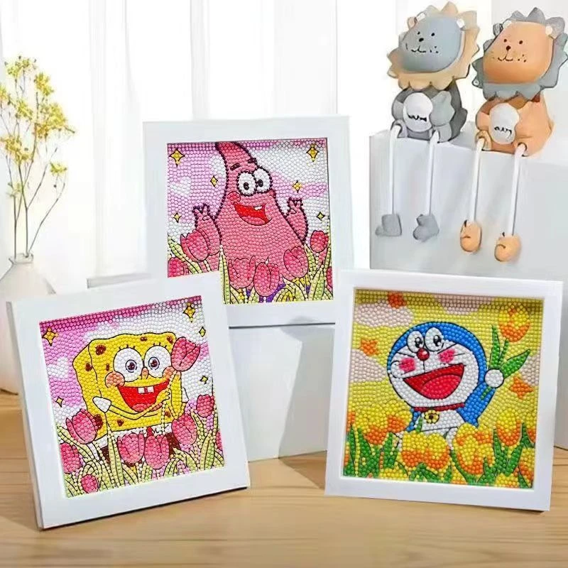 20*20数字钻石画手绘数字油画学生数字油画DIY简单易懂油画摆件