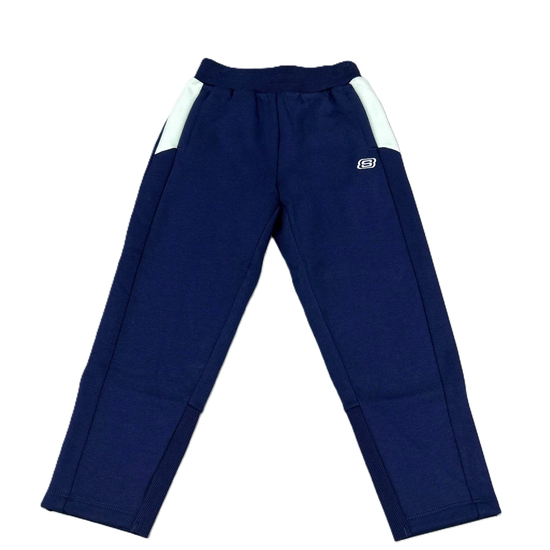 SKECHERS/斯凯奇L421G044儿童秋冬针织加绒运动长裤110-160