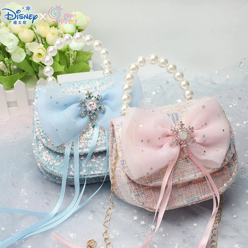 PINKY【正品】儿童包包冰雪奇缘手拎包公主包