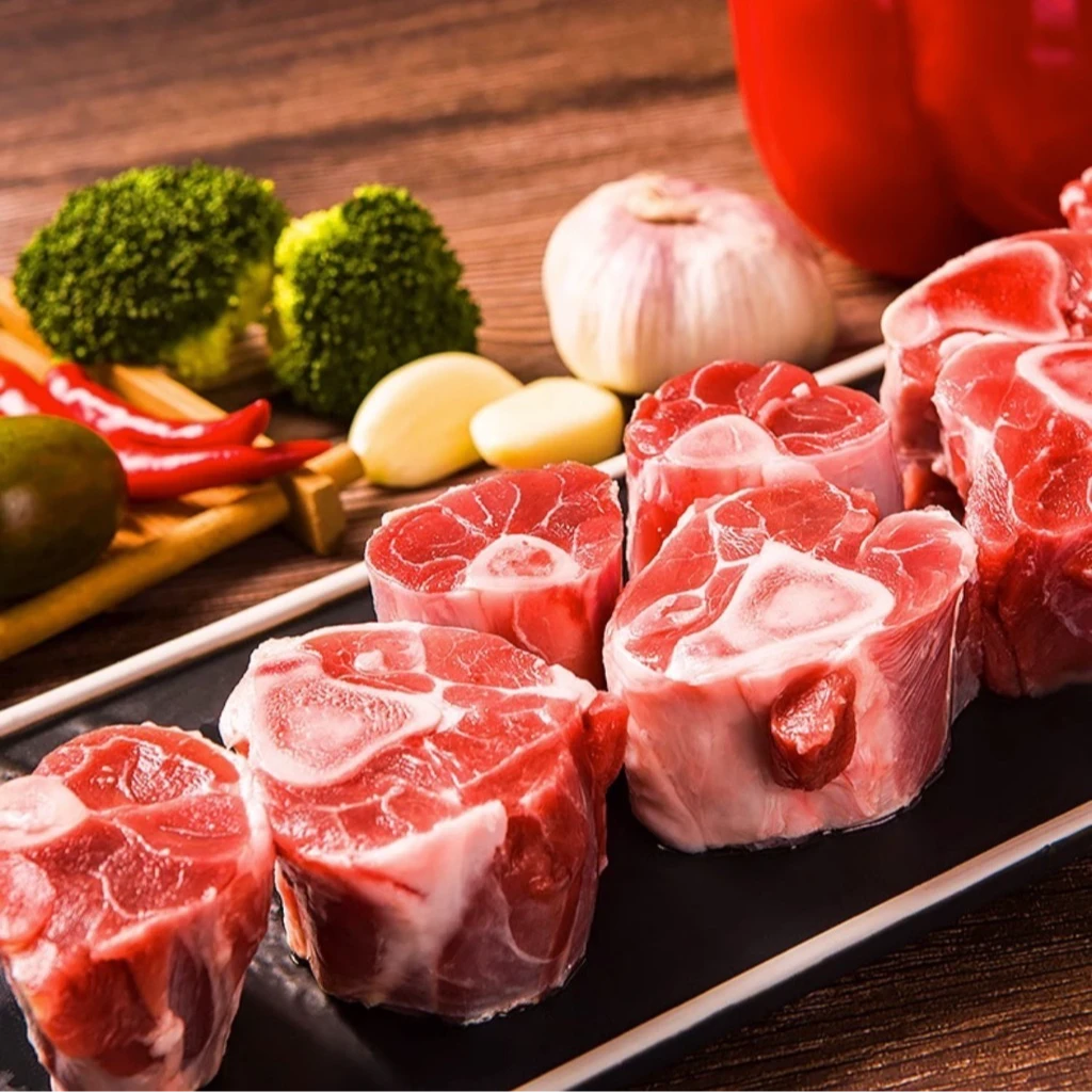 原切小羊腿 4斤送1斤新鲜速冻原切羊肉腿内蒙古鲜嫩散养羔羊小腿
