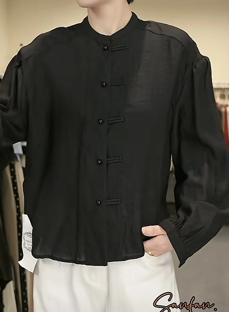 02655-1（部分无水洗唛，介意慎拍) WANGDAN新款衬衫