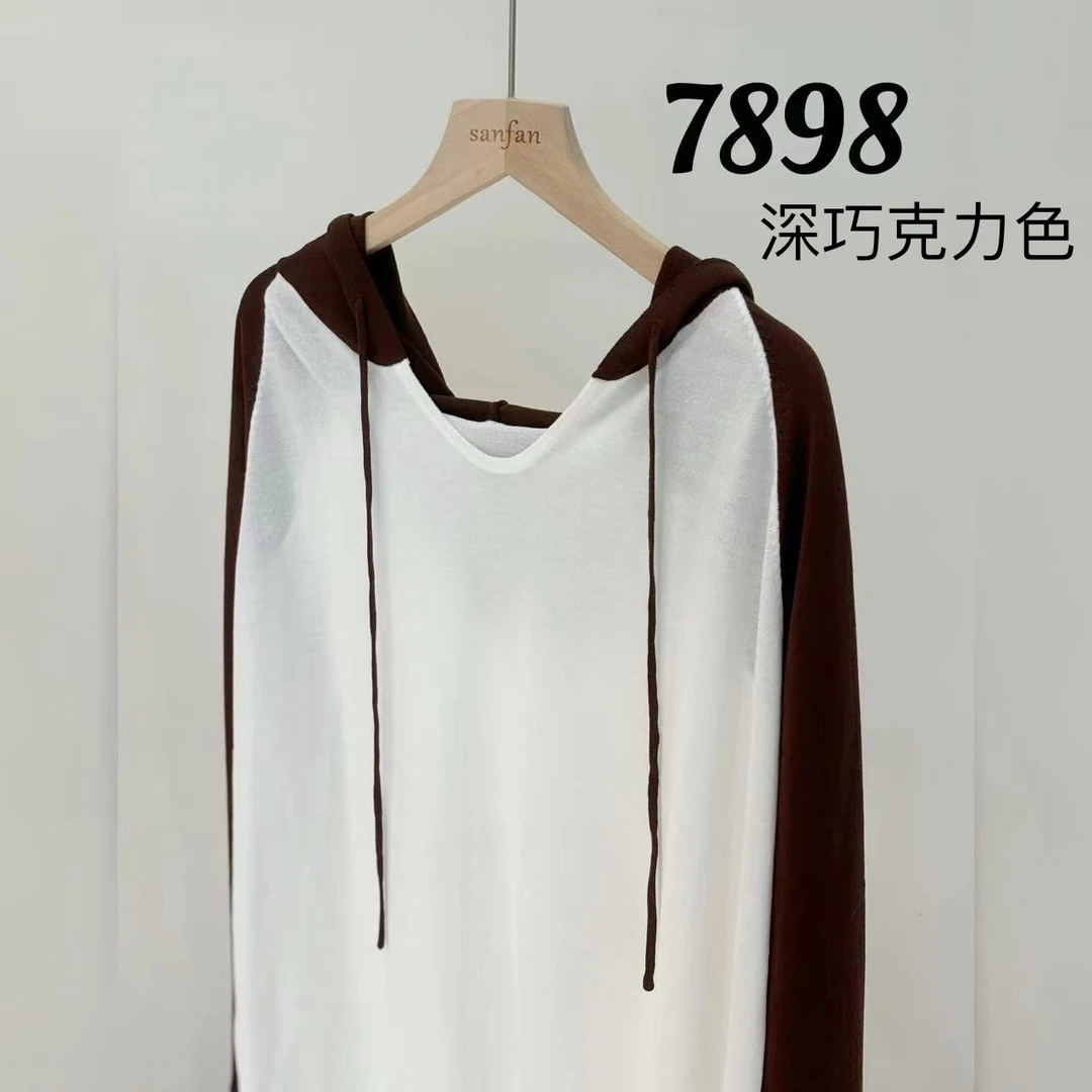 7898(部分无水洗唛,介意慎拍)WANGDAN 新款针织衫