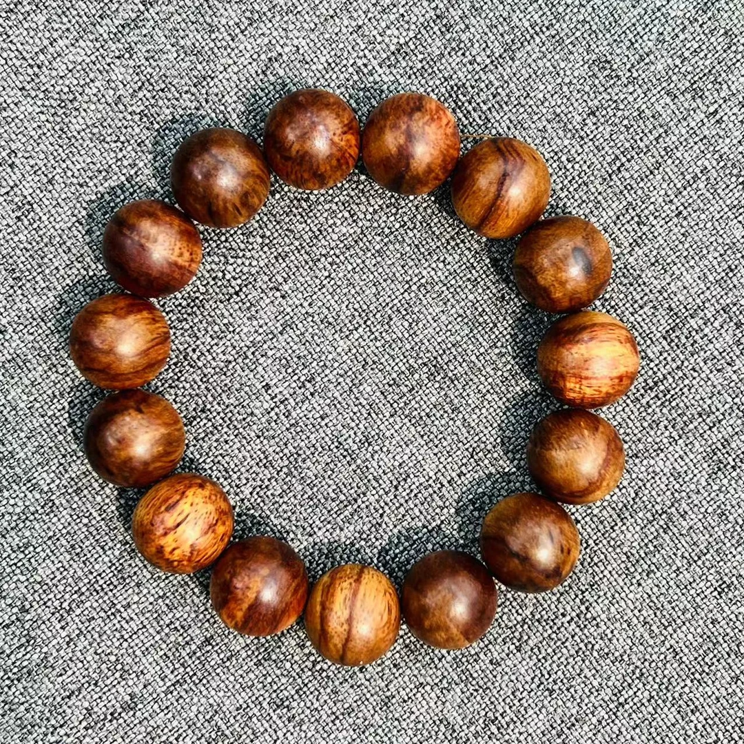 黄花梨圆珠单圈手串（1.5） XT1132