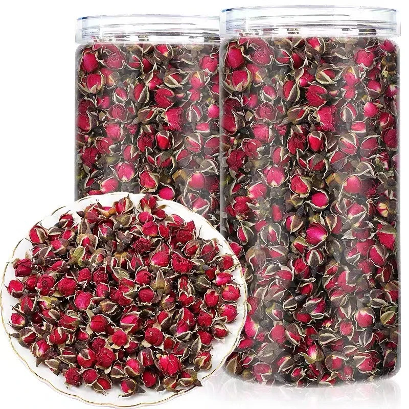【金边玫瑰】玫瑰花茶云南金边玫瑰泡水女神花茶干花苞泡茶喝正品