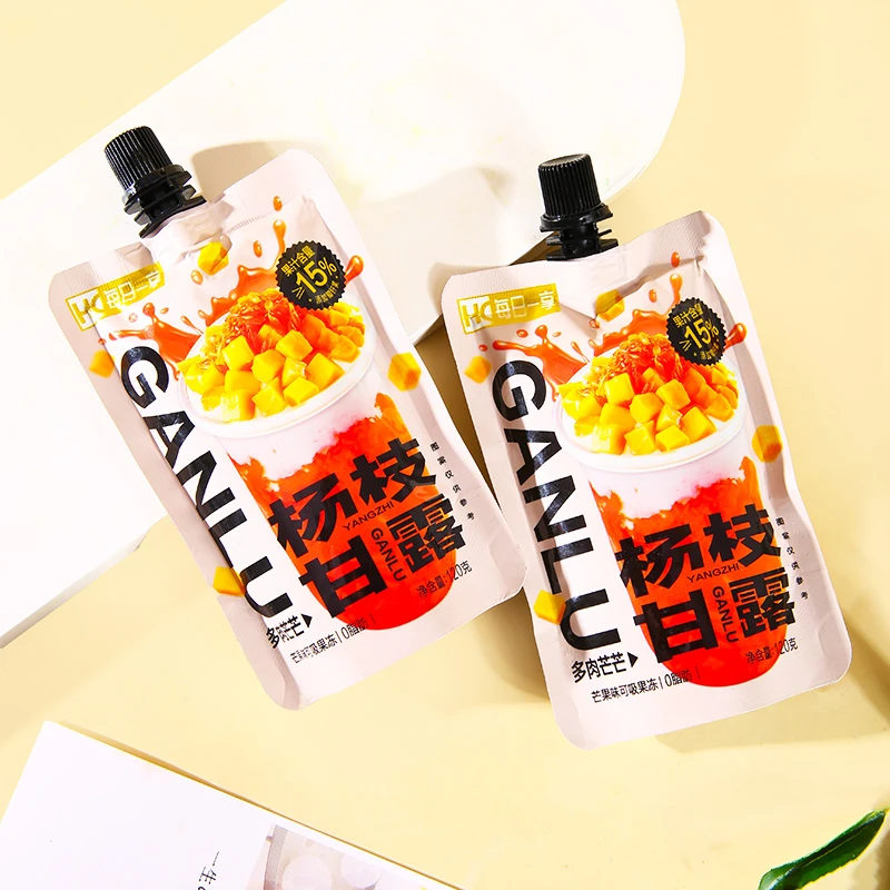 每日一享儿杨枝甘露西米露吸吸果冻水果味夏季零食童甜品饮料整箱