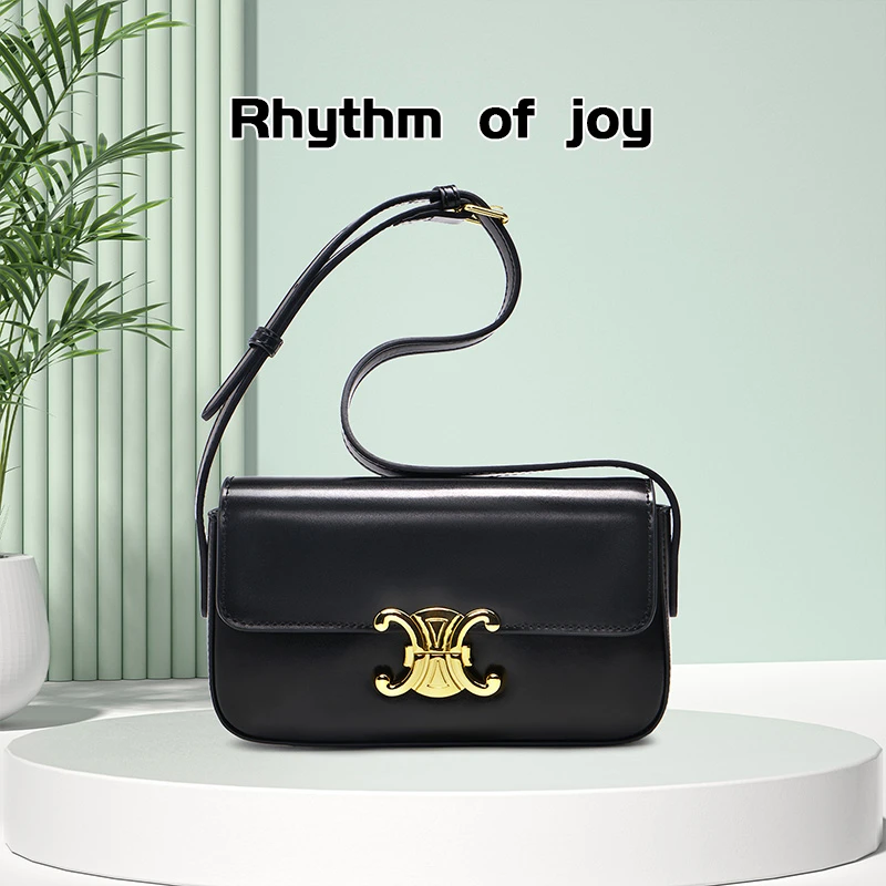 Rhythm of joy/罗塞嘉凯旋门腋下小方包优雅气质复古时尚百搭精致