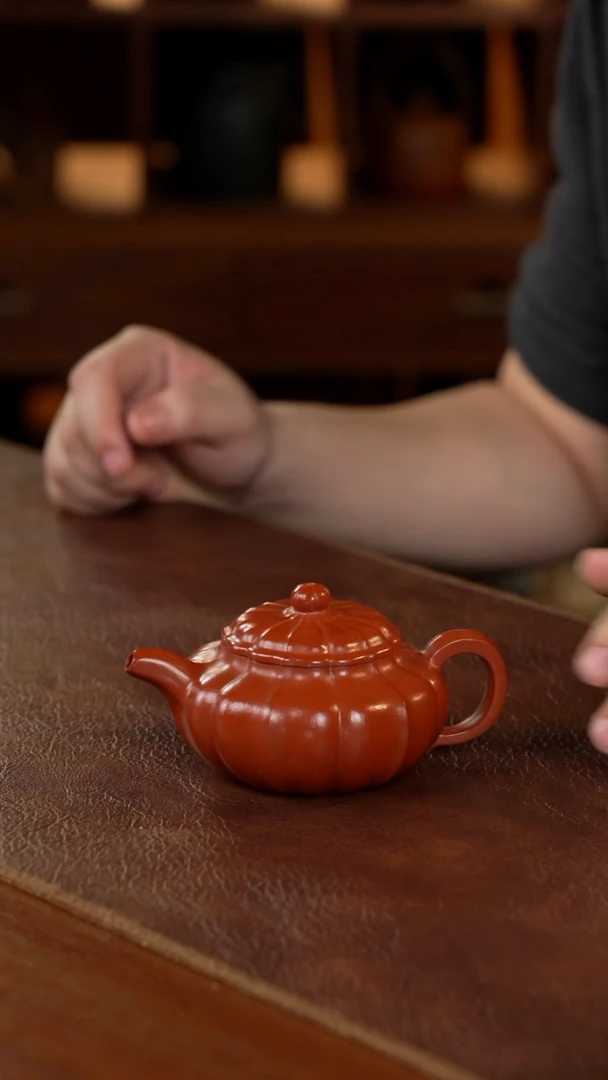 【闪购商品】紫砂茶壶130cc顾氏手工紫砂