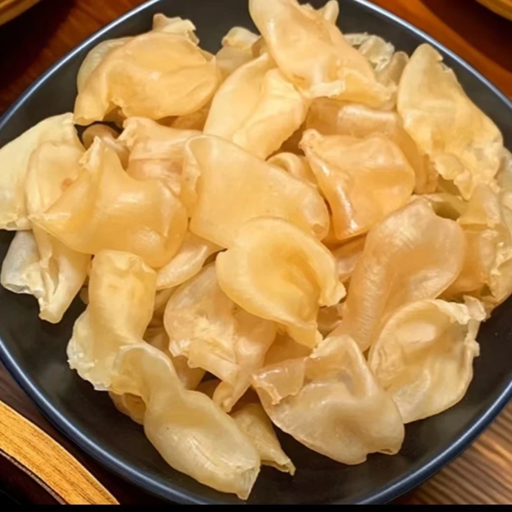 珍珠胶广东鱼胶花胶干货炖牛奶肉厚孕期食用胶质煲汤炖鸡汤有营养