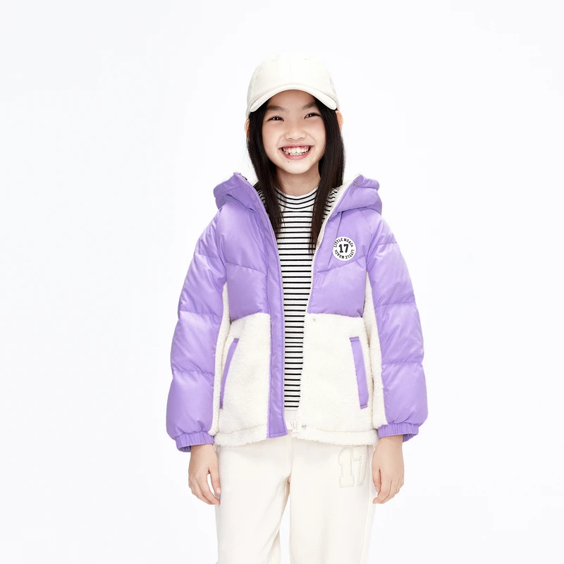 littlemoco童装冬装新款男女童轻薄羽绒服保暖外套#KBC4EIN031