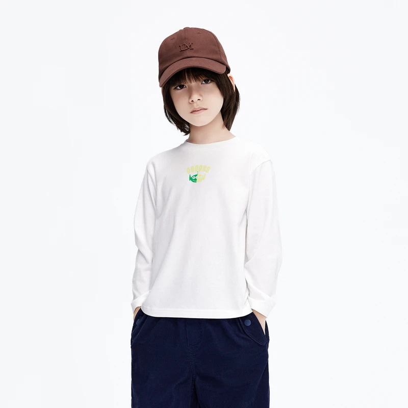 littlemoco童装新款男女童长袖T恤#KBC3TEE032