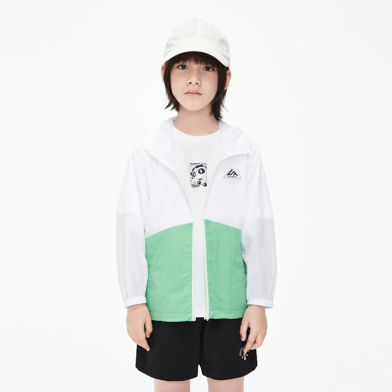 抑菌防晒服-little moco童装23夏装新款男女童外套#KBC2JKTT02