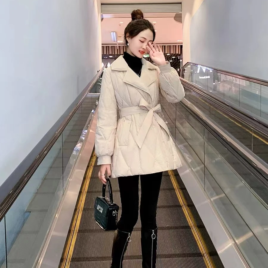 Y018羽绒服冬季新款通勤百搭加厚外套OSPY-7123