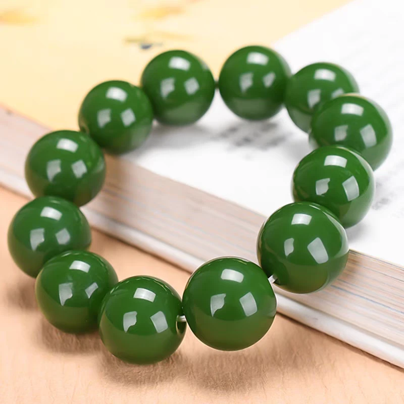 精选百搭极光绿手串-PP