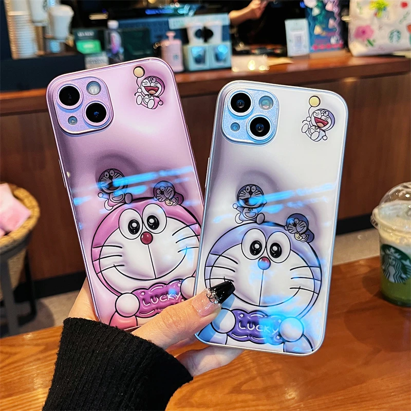 清凉玻璃壳苹果14手机壳iPhone13新款14Pro玻璃ProMax立体12新款