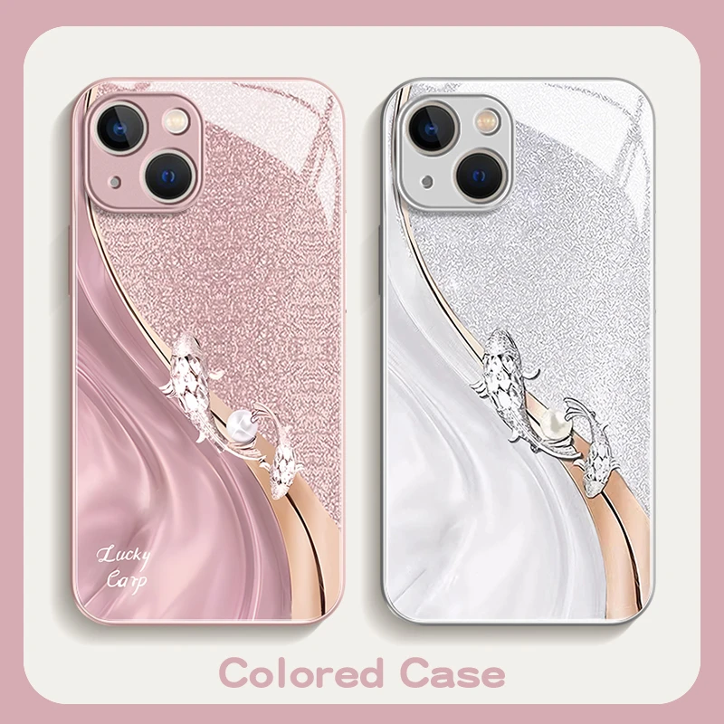 适用iPhone15promax苹果14/13/12好运锦鲤vivo华为小米xs手机壳xr