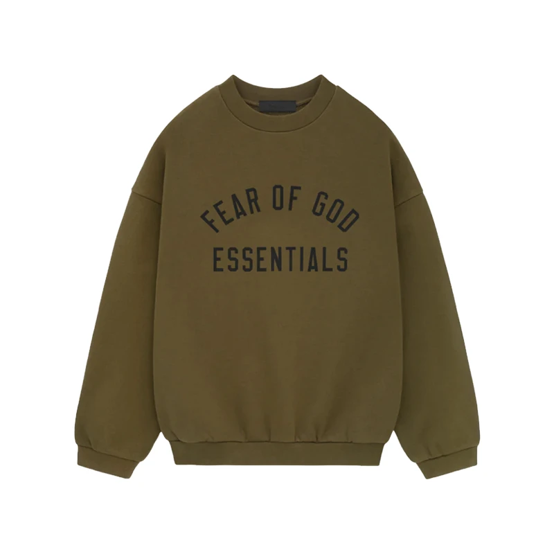 Fear Of God Essentials FALL24 大学系列主线同款LOGO长袖卫衣