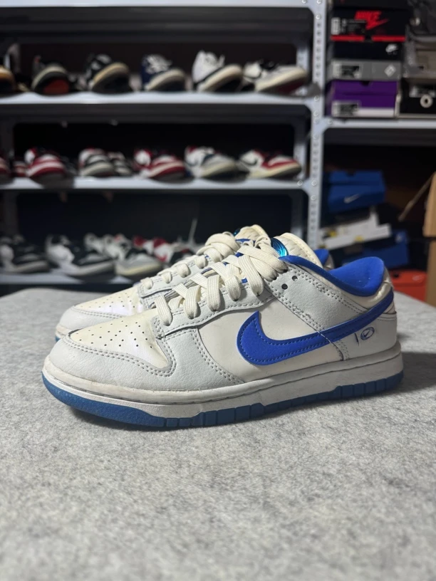 中古球鞋/36码/dunk 白蓝