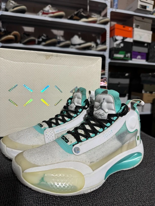 中古球鞋/42码/aj34 郭尔伦 98新