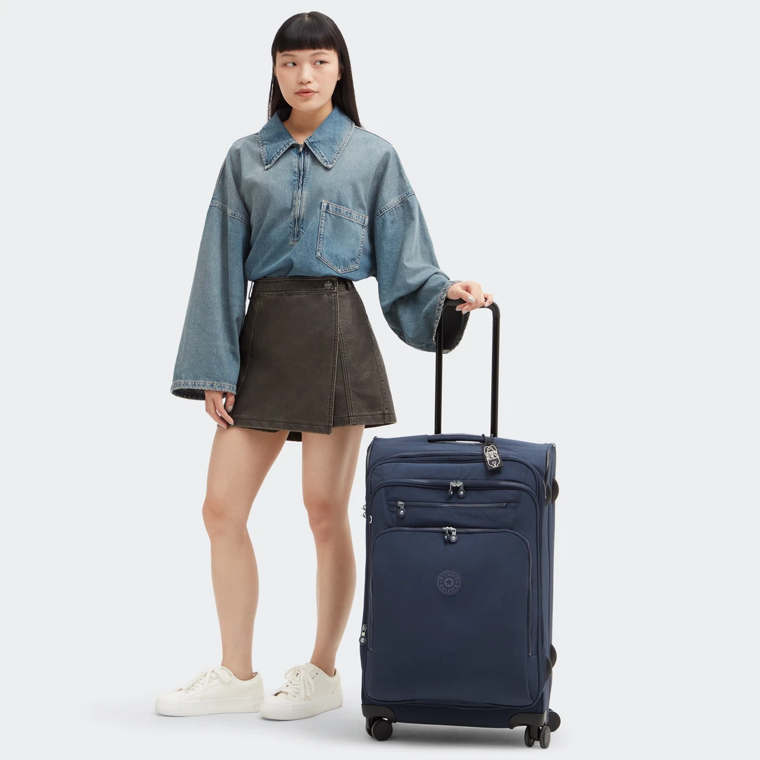 【小水 × Kipling】Kipling新款小型便携轻便拉杆箱|NEW YOURI SPIN