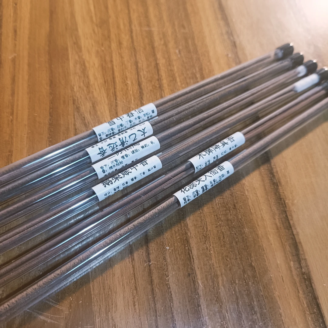 【凫谣】线香品鉴装，6款古法手工天然线香，中式合香，古法香薰