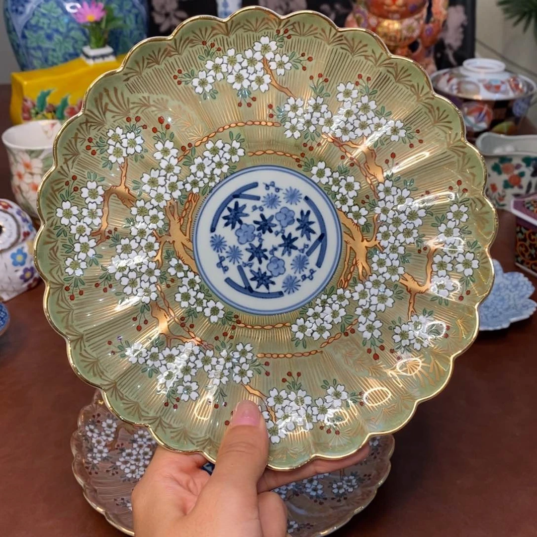 碟18 厘米 小杨瓷器陶瓷陶瓷