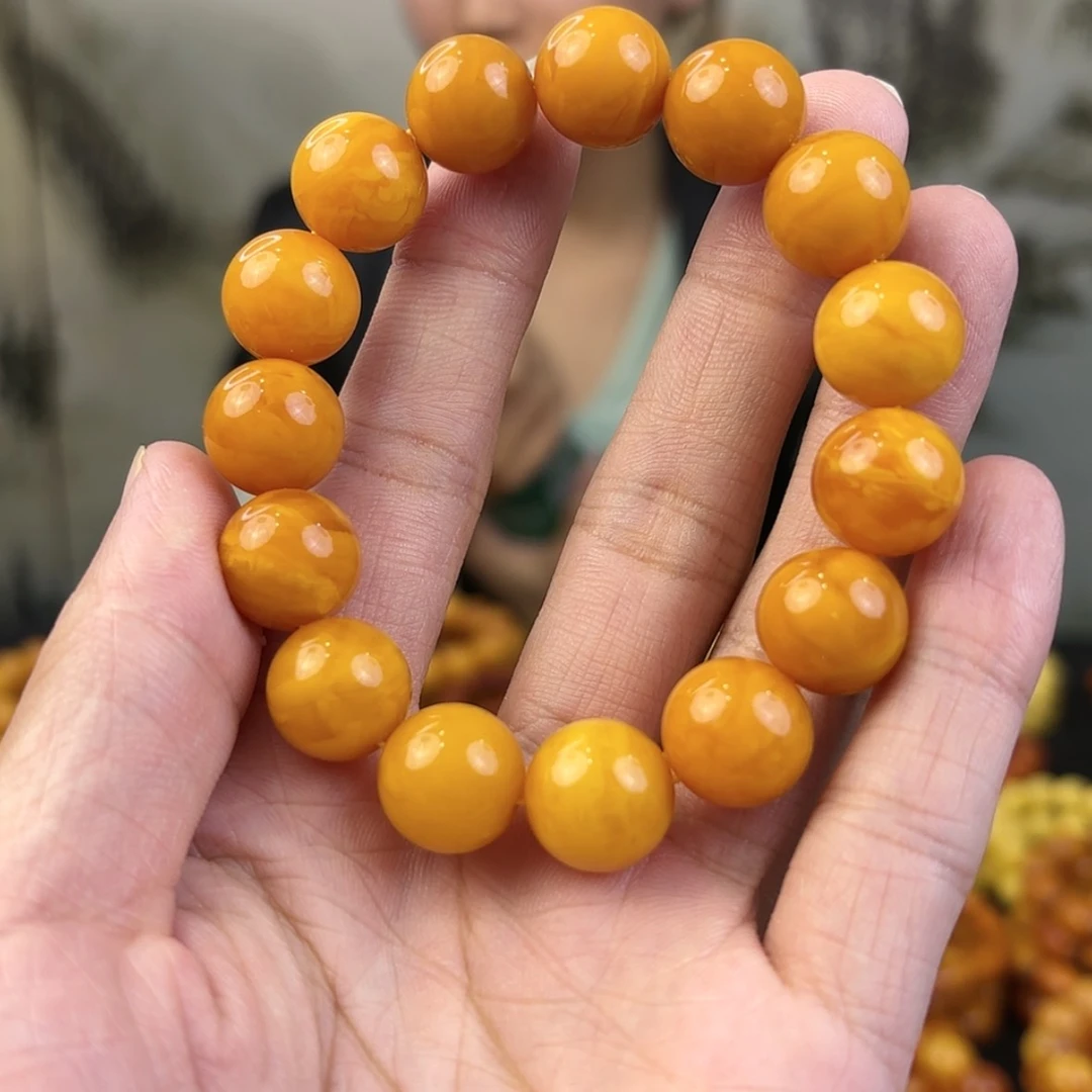 【闪购商品】琥珀手链未镶嵌仝