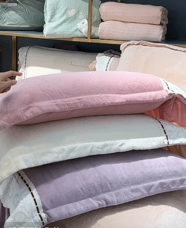 牛奶绒公主风冬款反季四件套