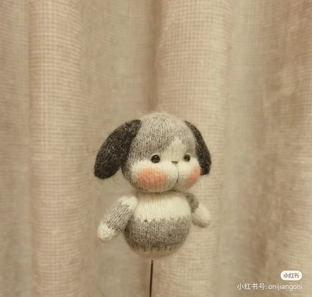 小狗宝宝 材料包 非成品 包含视频教程