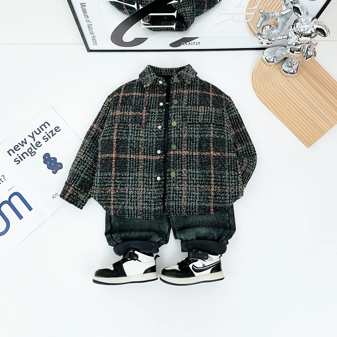 男童加厚外套秋冬2024新款秋冬装儿童 D-BQ241110N 悠悠童话童装