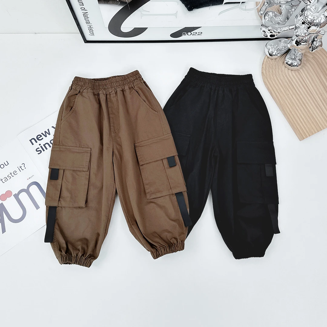 男童裤子春秋款儿童休闲裤2024新款秋装 D-BQ24712L 悠悠童话童装