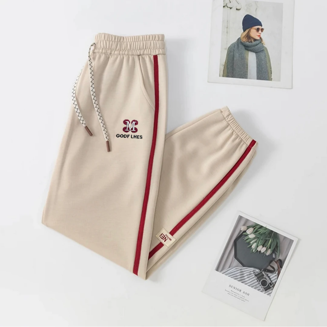 男女情侣款空气棉夏季运动卫裤休闲时尚百搭薄款韩版洋气春夏