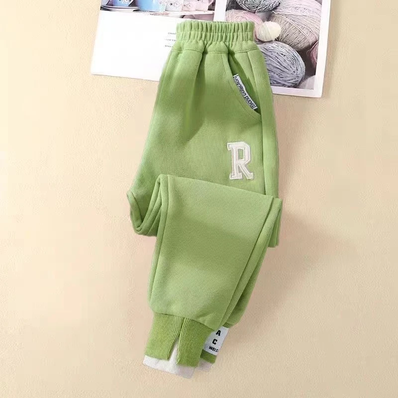 童装男童女童2023新款春秋儿童中大童休闲运动裤宝宝外穿束脚裤潮