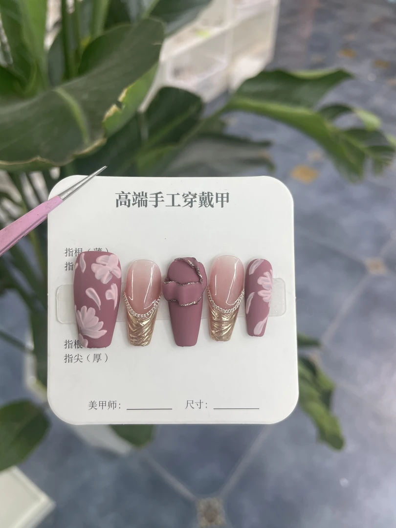 「花漾」纯手工穿戴甲