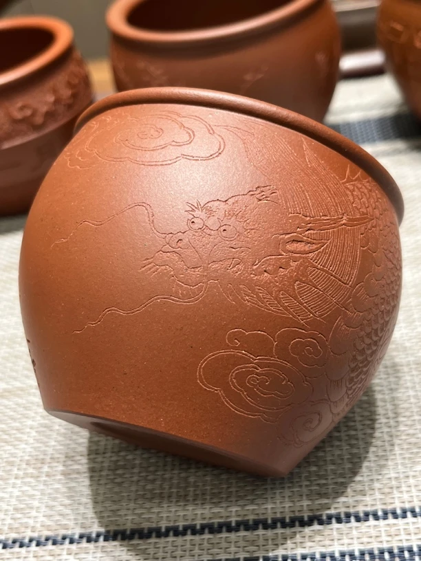 【飞龙在天】200CC 风水缸 底槽清 青蘭手制