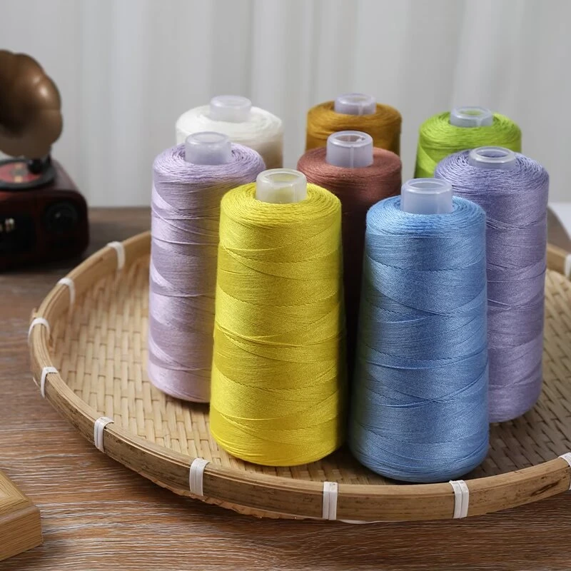 夏季细线香云纱一桶6两高强捻度7号蕾丝毛线 柔软 细腻 亲肤