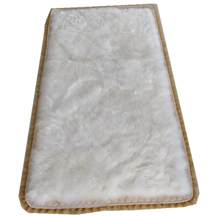 冬季羊毛床毯 皮毛一体床毯 羊皮毛褥子 羊毛礼拜毯 祷告毯家用