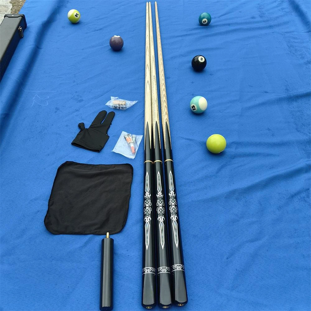 战神4台球杆小头中式黑八中头波茨杆斯诺克花式九球桌球杆一整套