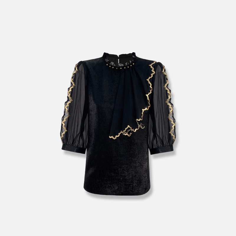 (品牌20周年庆)粉丝回馈！气质优雅时尚轻奢高端女装OHSHH05075